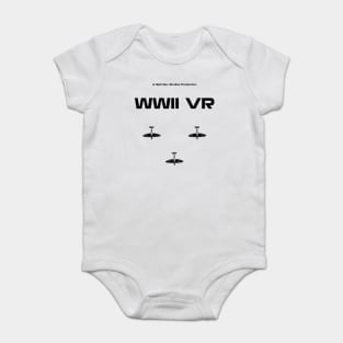 WWII VR Shirt - Black on White Baby Bodysuit